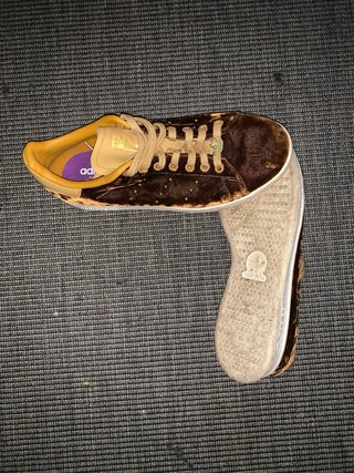 Adidas Stan Smith Velvet Pack Mesa Marroni Oro 43