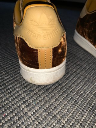 Adidas Stan Smith Velvet Pack Mesa Marroni Oro 43