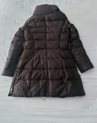 Plumífero Zara Mujer Talla S Marrón