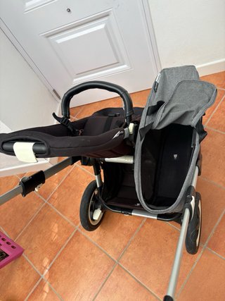 Bugaboo Donkey Gemelar Silla 4 Capotas Cesta