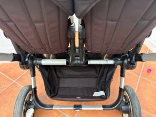 Bugaboo Donkey Gemelar Silla 4 Capotas Cesta