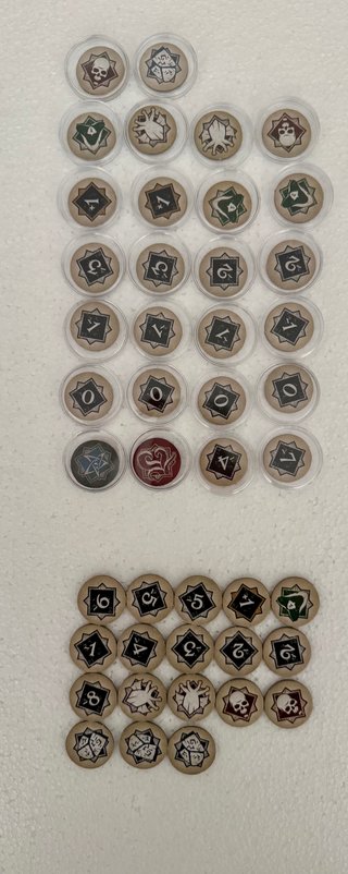 Arkham Horror LCG - Set Fichas Caos