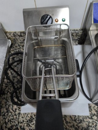 3 Freidoras Eléctricas Acero Inoxidable