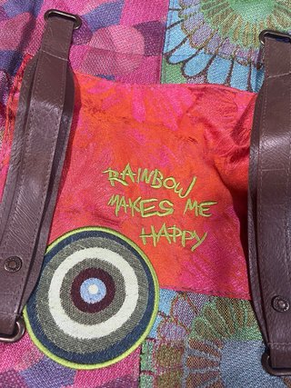 Bolso bandolera Desigual multicolor