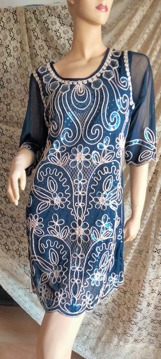 Vestido lentejuelas Sweet Miss Talla L- XL