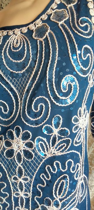 Vestido lentejuelas Sweet Miss Talla L- XL