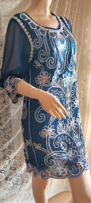 Vestido lentejuelas Sweet Miss Talla L- XL
