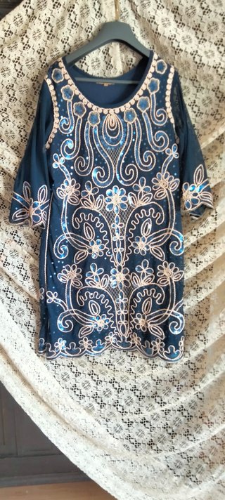 Vestido lentejuelas Sweet Miss Talla L- XL