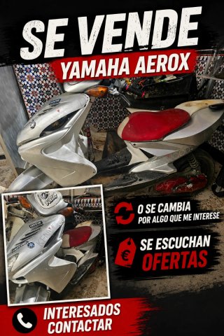Yamaha Aerox - Se Vende