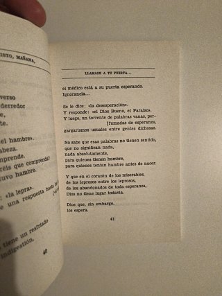 Si Cristo mañana llamase a tu puerta lo reconocerí