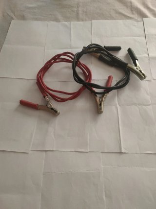 Cables de arranque con pinzas