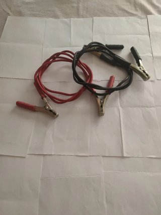 Cables de arranque con pinzas