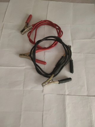 Cables de arranque con pinzas