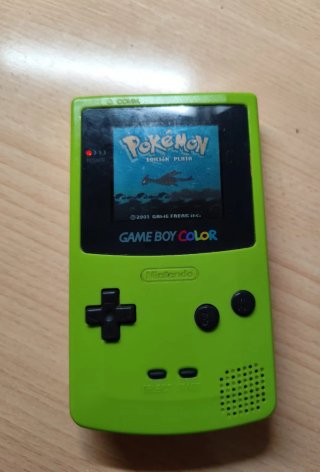Game Boy Color Verde (opción con lámpara)