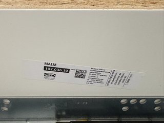 Escritorio Mesa Tocador IKEA Malm Grande Estrecho