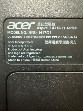 Portatile Acer Aspire 3
