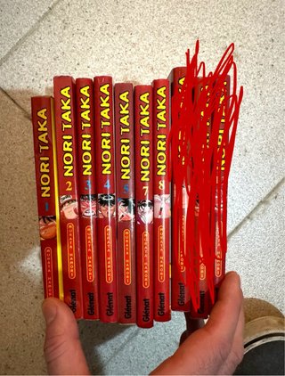 Comics Noritaka del 1 - 5 y del 7 al 8