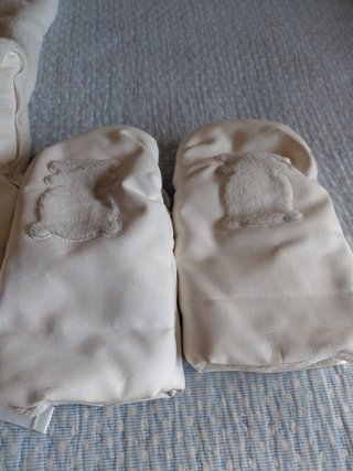 Saco y guantes para silla de bebé