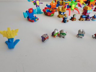 Superzings. Gran lote de figuras y vehículos