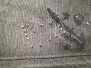Minifalda vaquera gris mujer