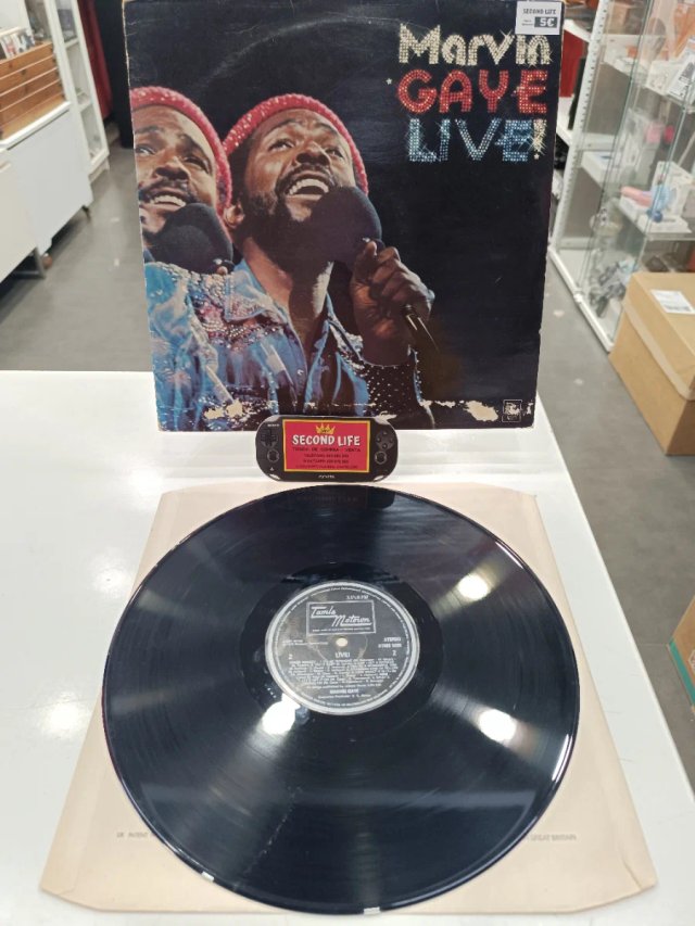 Vinilo Marvin Gaye Live!