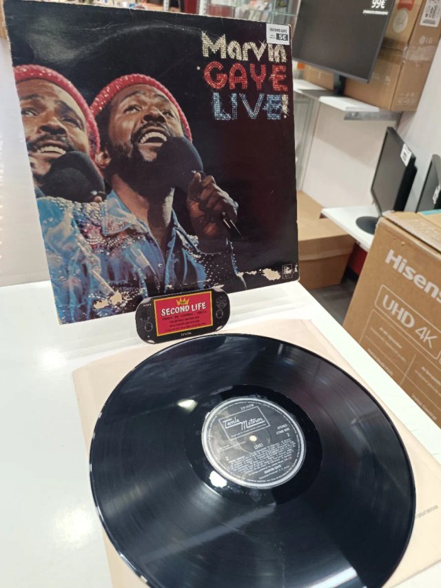 Vinilo Marvin Gaye Live!