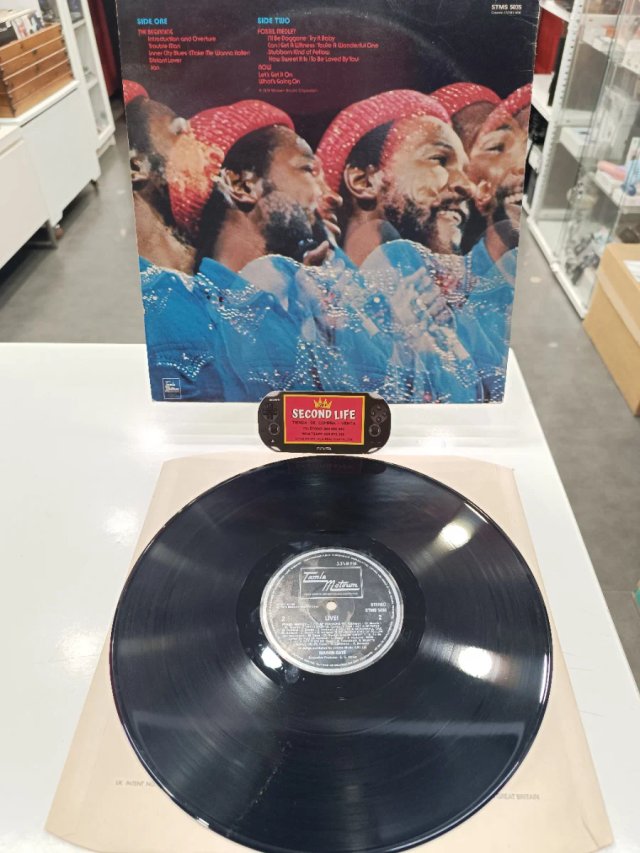 Vinilo Marvin Gaye Live!