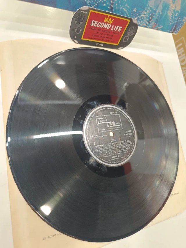 Vinilo Marvin Gaye Live!