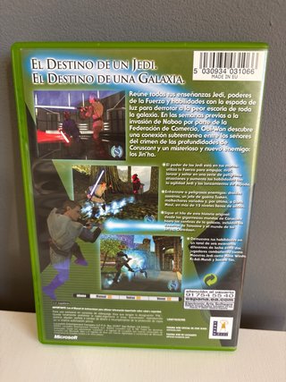 Star Wars Obi-Wan Xbox Juego Completo PAL 🇪🇸