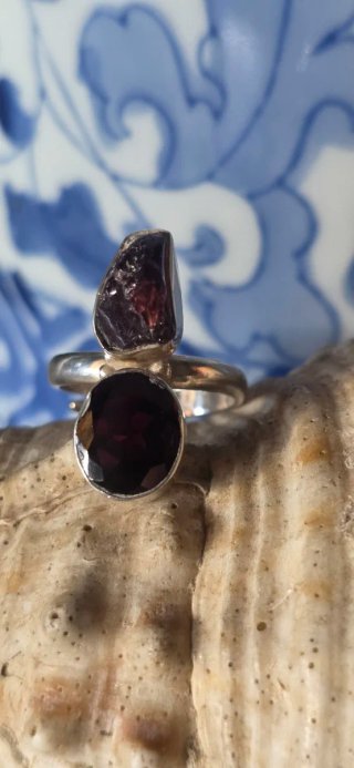 Anillo plata modelo metamorfosis