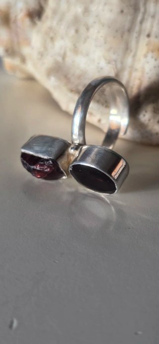 Anillo plata modelo metamorfosis