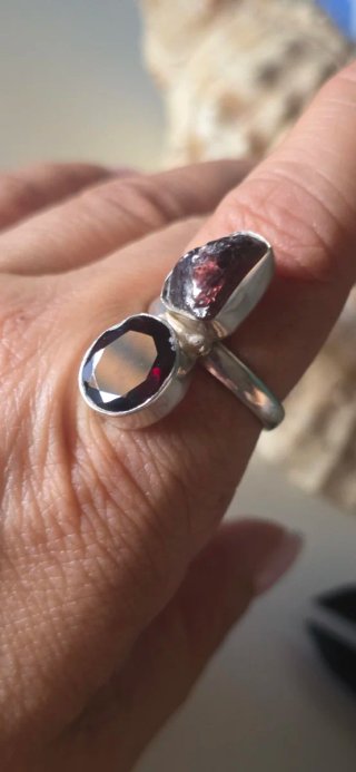 Anillo plata modelo metamorfosis