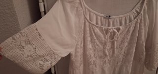 Vestido blanco ibicenco M/L