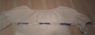 Vestido blanco ibicenco M/L