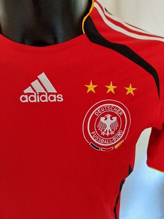 ADIDAS GERMANIA 2006 2008 AWAY TG. CM. 164 = SMALL