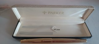 Parker 61 Insignia Pluma Dorada (recibo ofertas)