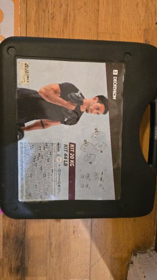 Kit Mancuernas 20kg Decathlon