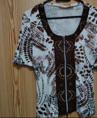 Camiseta BIBA Étnica Talla 0 XS