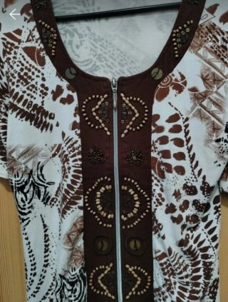 Camiseta BIBA Étnica Talla 0 XS