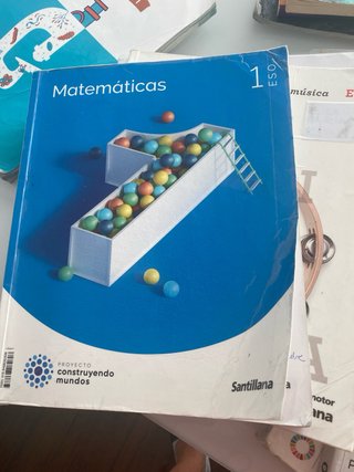 Pack de libros de texto 1. ESO colegio SAFA Horta