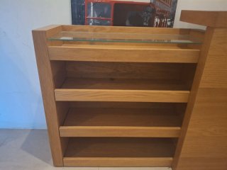 Cabecero y Mesillas Malm Ikea Madera y Cristal