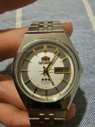 Reloj Orient Crystal 3 Estrellas automatico