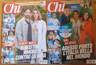 2 riviste italiane "Chi" 2026
