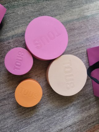 Bolsas y Cajas Tous Rosa y Naranja