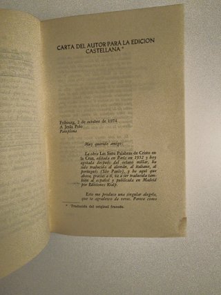 Las siete palabras de Cristo en la cruz 1976