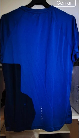 Camiseta Asics Azul
