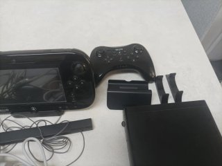 Nintendo Wii U Negra Completa