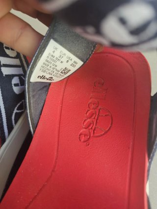 Sandalias Ellesse Plataforma Rojas