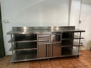 Mesa de trabajo industrial INFRICO acero inoxidabl