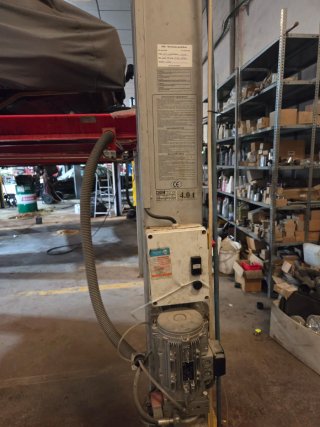 Elevador taller de 4 columnas